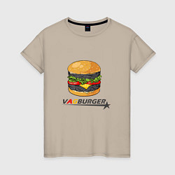 Женская футболка VAGburger tyres