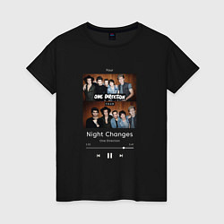 Женская футболка One direction Night Changes