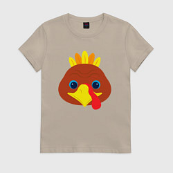 Женская футболка Индейка