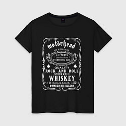 Женская футболка Motorhead в стиле Jack Daniels