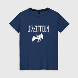 Женская футболка Led Zeppelin падший ангел