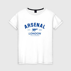 Женская футболка Arsenal london the gunners