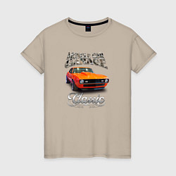 Женская футболка Маслкар Chevrolet Camaro SS 1968