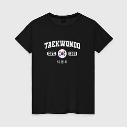 Женская футболка Тхэквондо varsity style