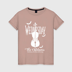 Женская футболка Wednesday Adams