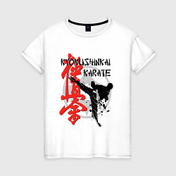 Женская футболка Киокушинкай карате