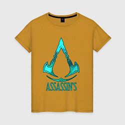 Женская футболка Assassins Creed art