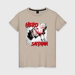 Женская футболка Герой Сайтама