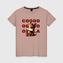 Женская футболка COLA PUPPY