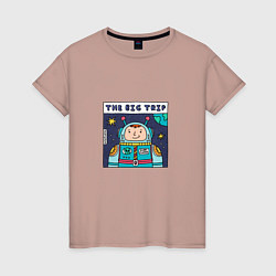 Женская футболка Большое космическое путешествие