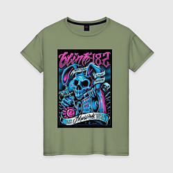Женская футболка Blink 182 рок группа