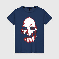 Женская футболка Saw mask