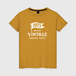 Женская футболка 1973 подлинный винтаж - оригинальные детали