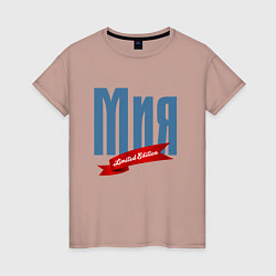 Женская футболка Мия - ограниченный выпуск