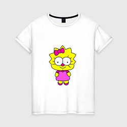 Женская футболка Привет Лиза