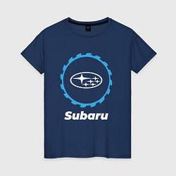 Женская футболка Subaru в стиле Top Gear