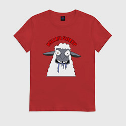Женская футболка Killer sheep