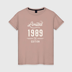 Женская футболка 1989 ограниченный выпуск