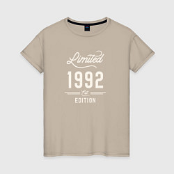 Женская футболка 1992 ограниченный выпуск