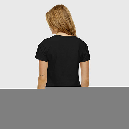 Женская футболка Надпись eat sleep DayZ repeat / Черный – фото 4