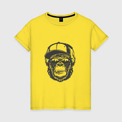 Женская футболка Крутая обезьяна