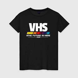 Женская футболка VHS retro 1976