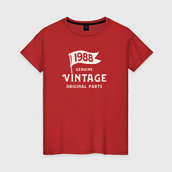 Женская футболка 1988 подлинный винтаж - оригинальные детали