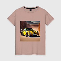 Женская футболка Porsche 911