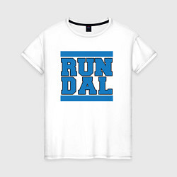 Женская футболка Run Dallas Mavericks