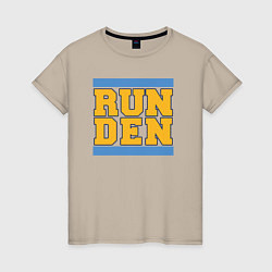 Женская футболка Run Denver Nuggets