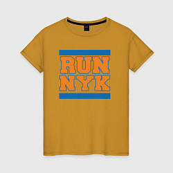 Женская футболка Run New York Knicks