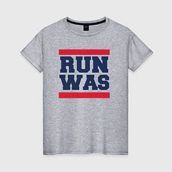 Женская футболка Run Washington Wizards