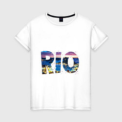 Женская футболка Рио