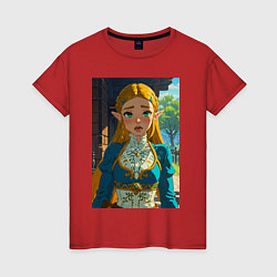 Женская футболка The legend of Zelda - ahegao art