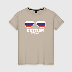 Женская футболка Russian