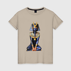 Женская футболка Фараон синий