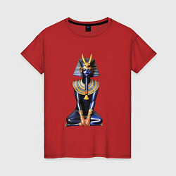Женская футболка Фараон синий