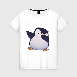 Женская футболка Пингвин в танце