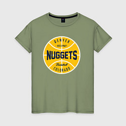 Женская футболка Denver Nuggets 1967