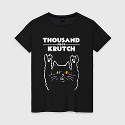 Женская футболка Thousand Foot Krutch rock cat