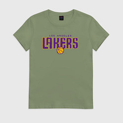 Женская футболка Team Lakers