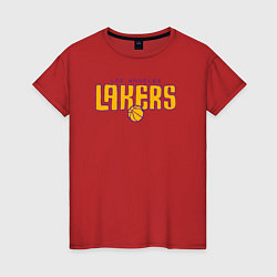 Женская футболка NBA Lakers