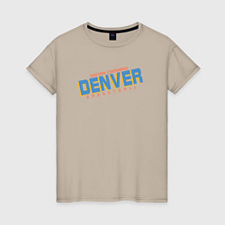 Женская футболка Denver west