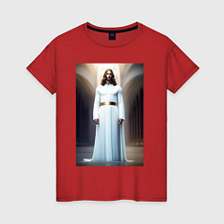Женская футболка Иисус Христос