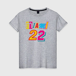 Женская футболка Джимми Батлер 22