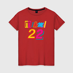 Женская футболка Джимми Батлер 22