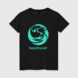 Женская футболка Beastcoast logo