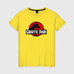 Женская футболка Giraffic