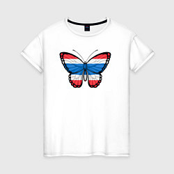Женская футболка Бабочка Таиланд
