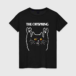 Женская футболка The Offspring rock cat